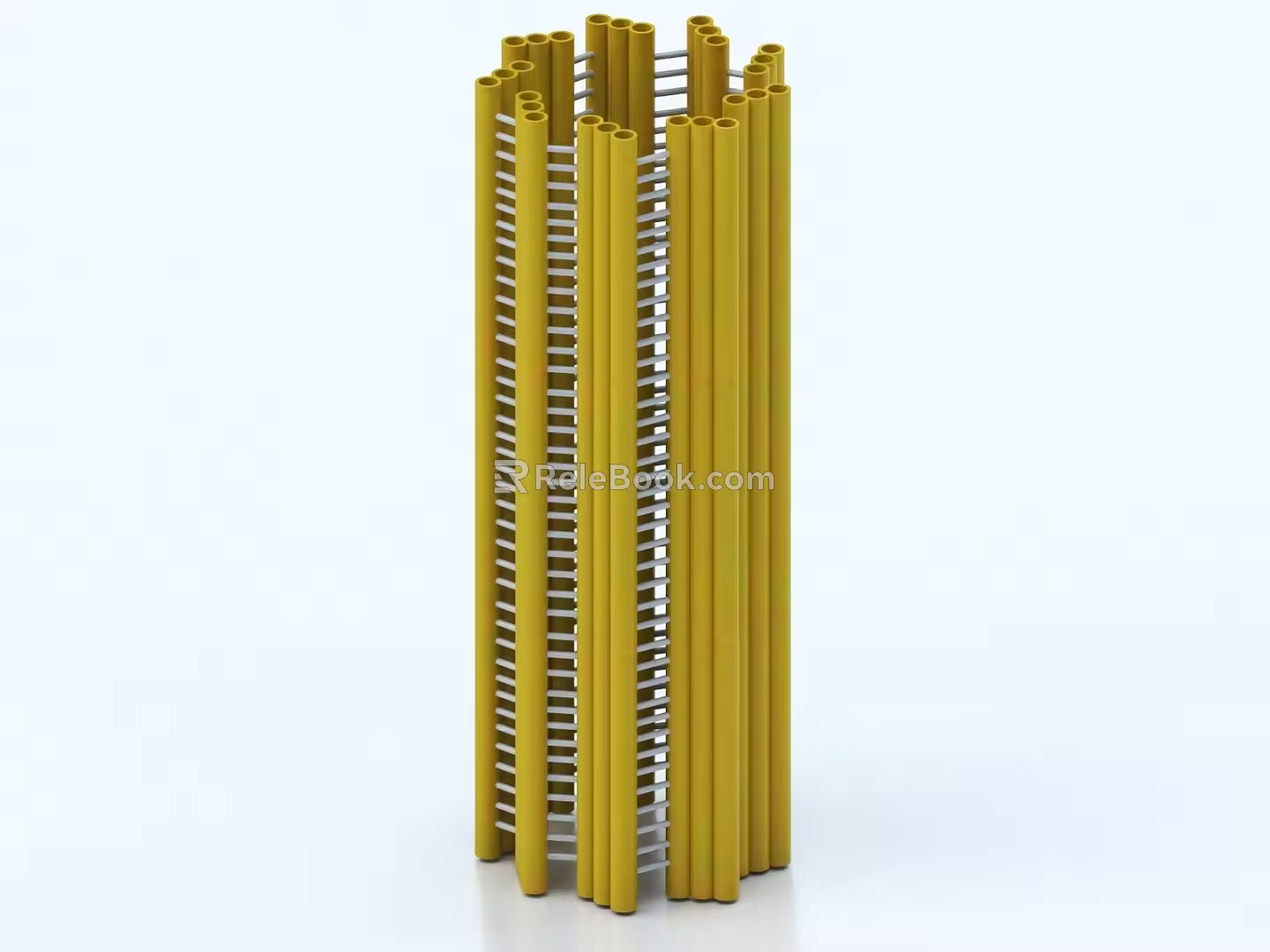 modern centriole structure 3d model