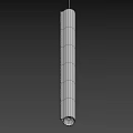 Modern Minimalist Chandelier Design With Silver And Black Metal Rods For Contemporary Spaces