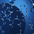 Background of Molecular Structure of Modern Molecular Medicine 3d model