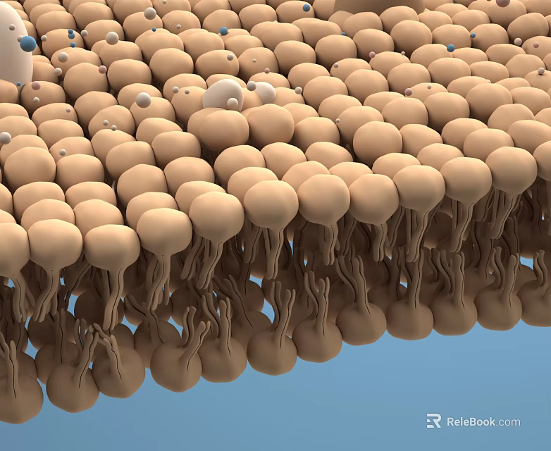 Medical Device Microscopic Structure Showing Precision Engineered Components With Surgical Technology 3d model 