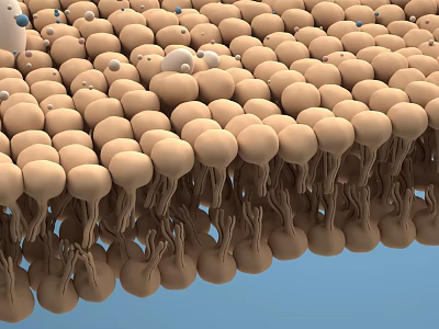 Medical Device Microscopic Structure Showing Precision Engineered Components With Surgical Technology 3d model