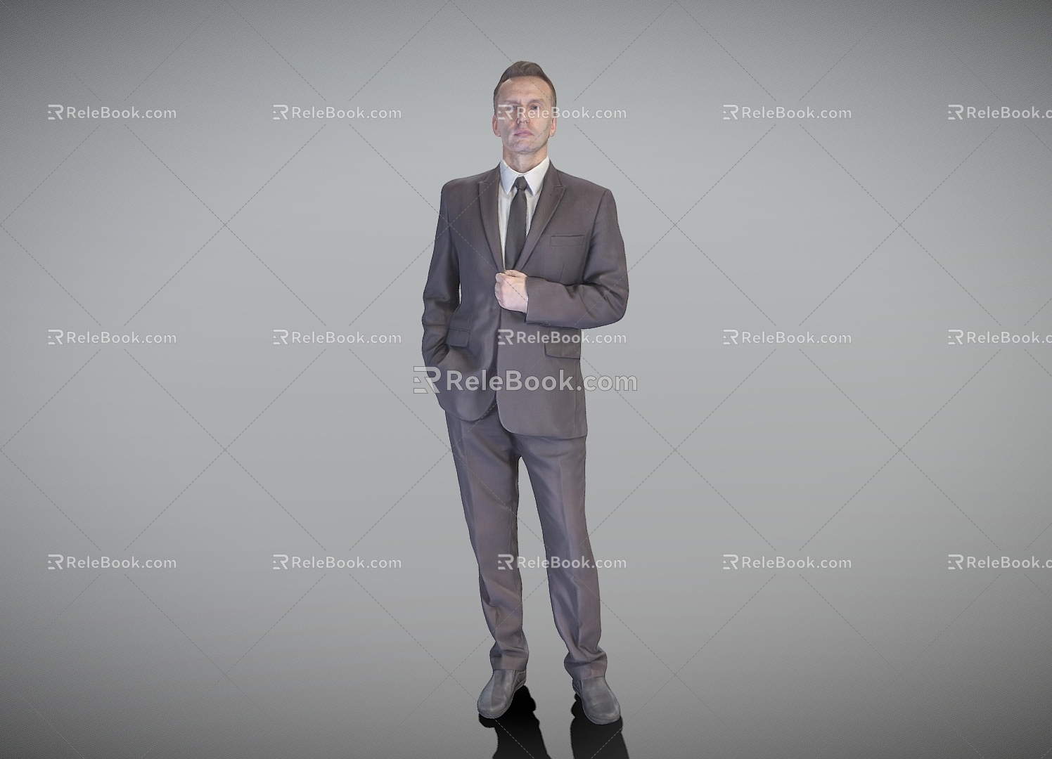 Business Men Wear Suit Men's Elite Wear model