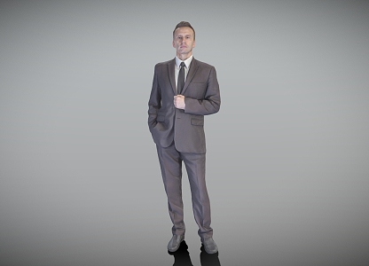 Business Men Wear Suit Men's Elite Wear 3d model