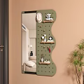 Home mirror Full-length mirror 3d model