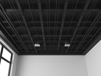 Modern Industrial Wind Ceiling Duct Ceiling Air Conditioning Duct Office Ceiling Duct Ceiling Duct Ceiling Air Conditioning Duct 3d model