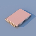 Notebook Exercise Book Exercise Book Exercise Book 3d model