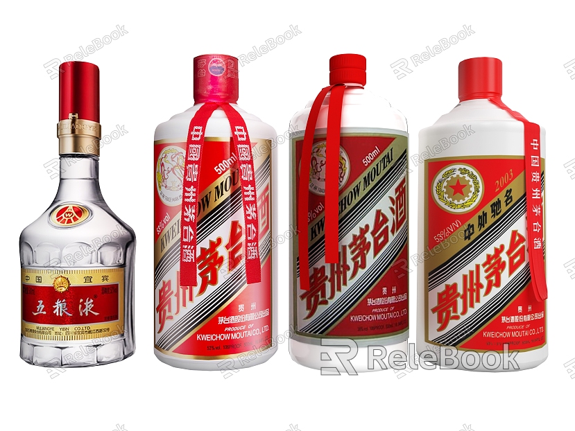 Modern Liquor Maotai model