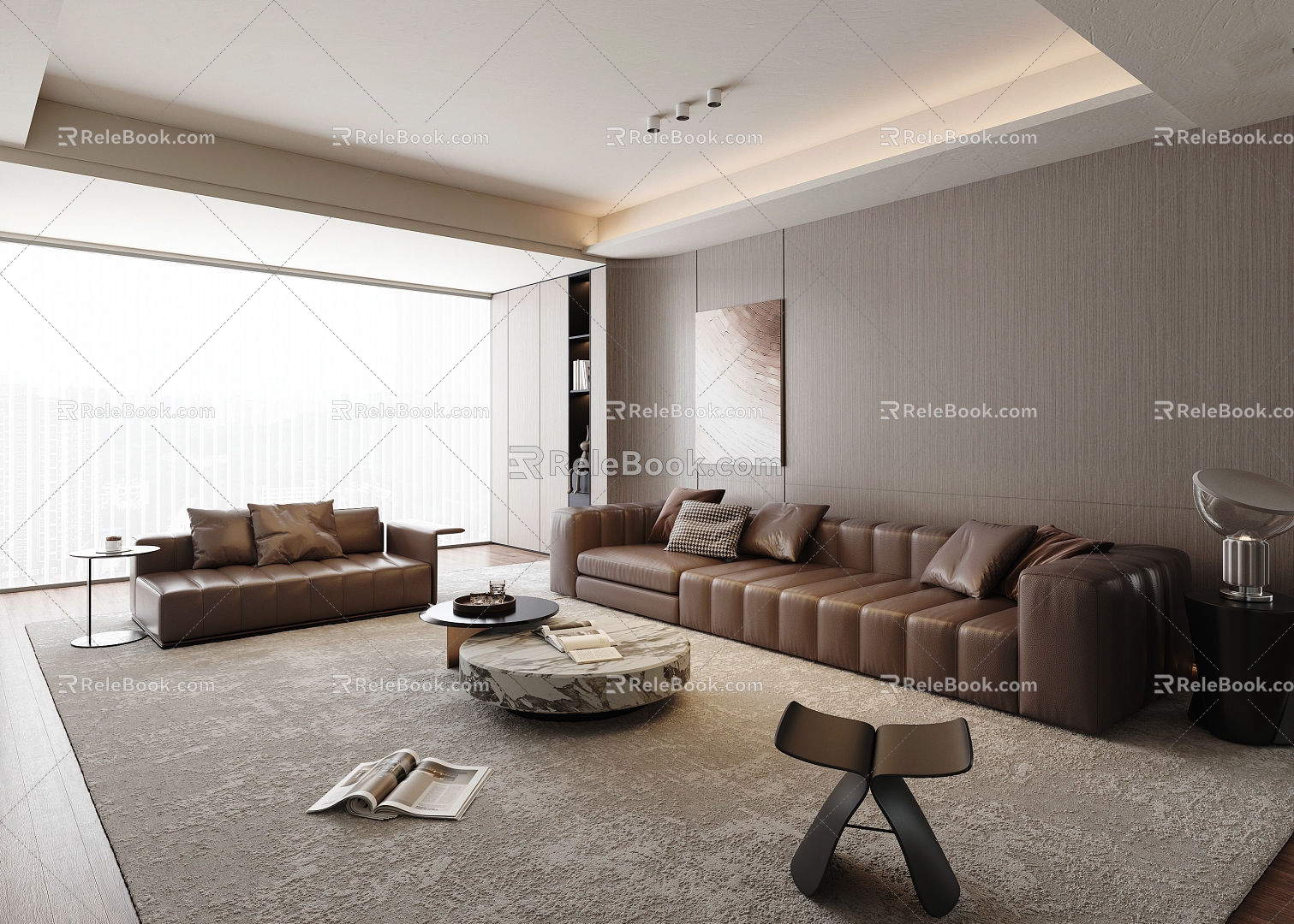 Italian Living Room 3d model