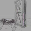 Modern Game Machine 3d model
