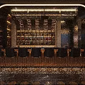 Jazz Bar With Modern Exterior Lighting And HQ Signage Design