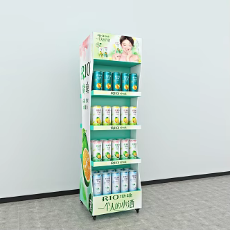 Shelf Customized Rack Display Rack Product Rack Iron Rack Roller Rack Rotating Rack Steel Structure Game Plate Jewelry Rack Vertical Display Rack Hook Shopping Mall 3d model