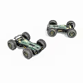 Green Toy Off Road Cars With Large Wheels And Detailed Model Design