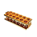 Golden Instrument Microphones and Art Supplies with Storage Case Palette Trays and Tools