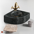 Modern wash basin 3d model