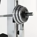 Multifunctional Fitness Equipment With Seated Bench Barbell And Cable System
