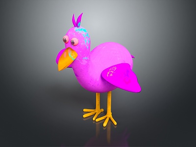 Modern Birds Fantastic Birds Fantastic Birds 3d model