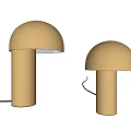 Modern Golden Metal Table Lamps With Sleek Design And Different Sizes