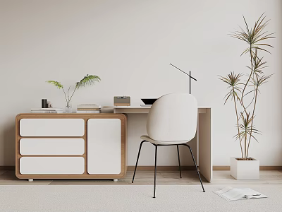 desk chair 3d model