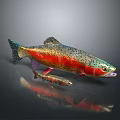 Colorful Large And Small Fish Decorative Figurines As Home Living Decor Items
