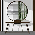 New Chinese-style End View Platform Entrance Platform End View Platform 3d model