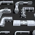 Different Types of Industrial Pipe Components and Fittings in
