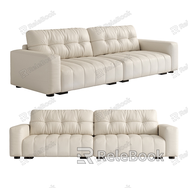 modern double sofa cream sofa model