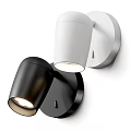 Stylish Black and White Wall Lamps with Modern Minimalist Design for Contemporary Home Interior Lighting