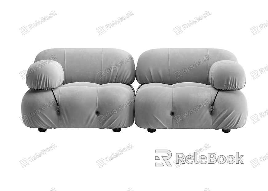 Modern double sofa model