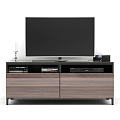 Modern Solid Wood TV Cabinet 3d model