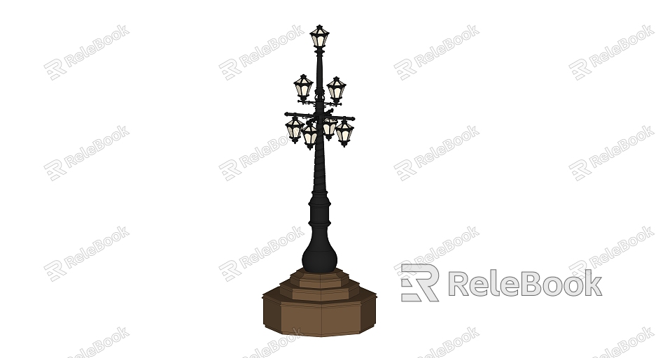 Jane European street lamp landscape lamp holder model