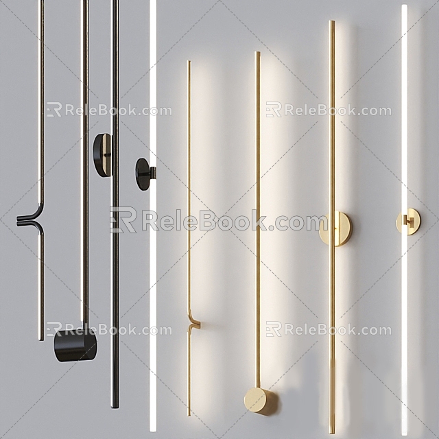 lamp lighting lamp decorative lamp wall lamp 3d model