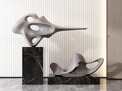 Modern Sculpture Ornaments 3d model