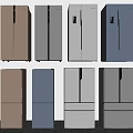 Sleek Modern Refrigerators and Freezers with Various Colors and Multiple Styles