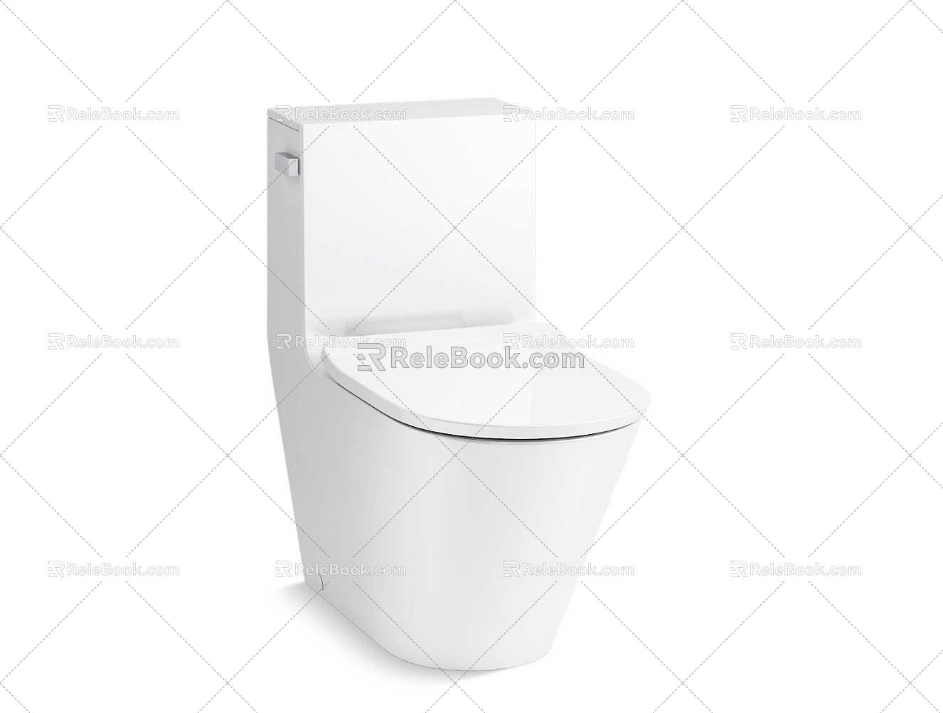 Kohler Toilet Vertical Toilet Toilet 3d model