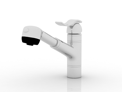 Modern faucet 3d model