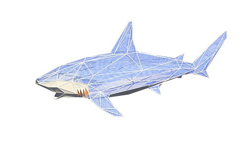 The Modern Shark 3d model