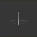 Crossbow Mechanical Crossbow Shift Bow and Arrow Shoot Far Equipment Weapons High-tech Crossbow 3d model