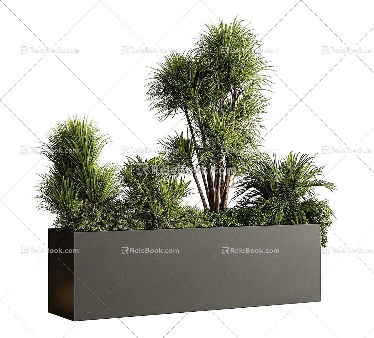 plant flower box model