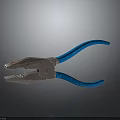 Professional Hardware Pliers with Blue Handles and Metal Jaws for Home Improvement and Repair Tasks