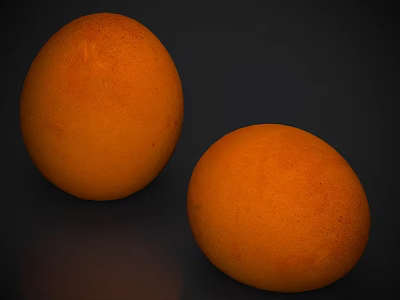 Eggs and Duck Eggs 3d model