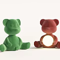 Modern table lamp small can toy lamp 3d model