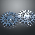 gear large gear small gear cast iron gear internal gear external gear bevel gear 3d model