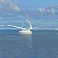 The Modern Bridge 3d model