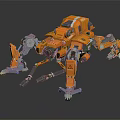 Modern Robot Machine Dinosaur Mechanical Dinosaur Mechanical Monster Machine Monster Cartoon Monster Machine Dinosaur Monster 3d model