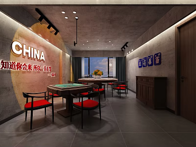 Industrial LOFT Room Three-storey Large Room 3d model