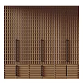 Modern Wooden Wardrobe Featuring Lattice Design And Sliding Doors For Home Interior