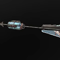 Incendiary Bomb Bow and Arrow Bomb Explosive Arrow Explosive Arrow Gun Arrow Low Face Number Low Model Simple Model Game Movie and TV Level Super Realistic 3d model