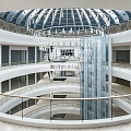 Modern Atrium Mall Anave 3d model