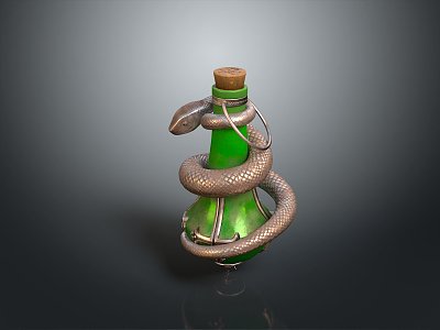 Old Bottle Old Medicine Bottle Empty Bottle Plastic Medicine Bottle Plastic Medicine Bottle Glass Bottle Container 3d model