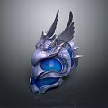 Sci-Fi Helmet Alien Helmet-Helmet High Tech Helmet Game Helmet 3d model